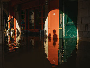 FRANCE - FLOODING - BAYONNE - Agrandir l'image (fenêtre modale)